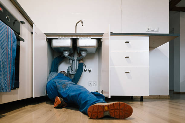 Professional Leak Detection technician working in Siler City, NC